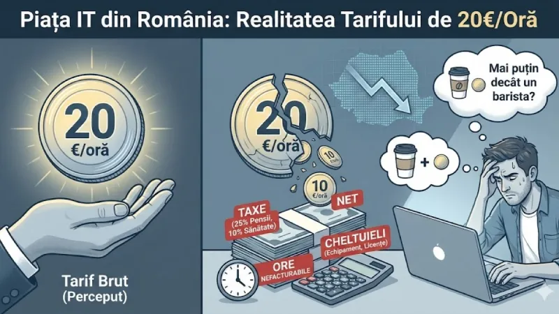 Why 20 Euros Per Hour Means Working Almost for Free