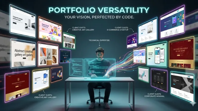 "I Don't Like the Design of That Site": Why a Web Developer's Portfolio Isn't a Personal Art Gallery